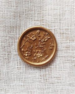 cachet de cir bronze