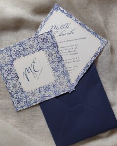 faire part Portugal azulejo