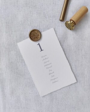 Placard de mesas "Paris"