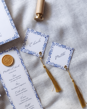 marque place mariage azulejo